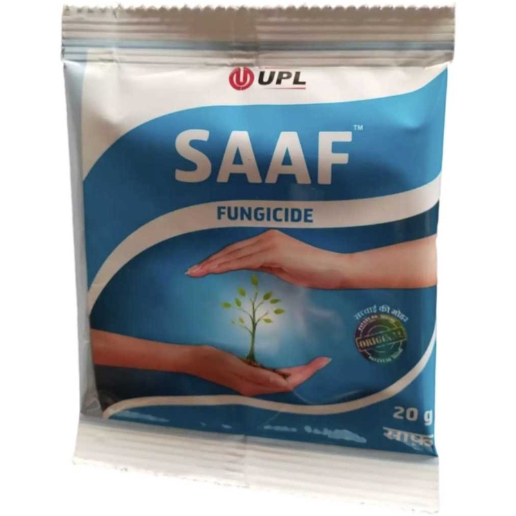 UPL SAAF Fungicide Carbendazim 12 Mancozeb 63 WP Fertilizer 20gm X4