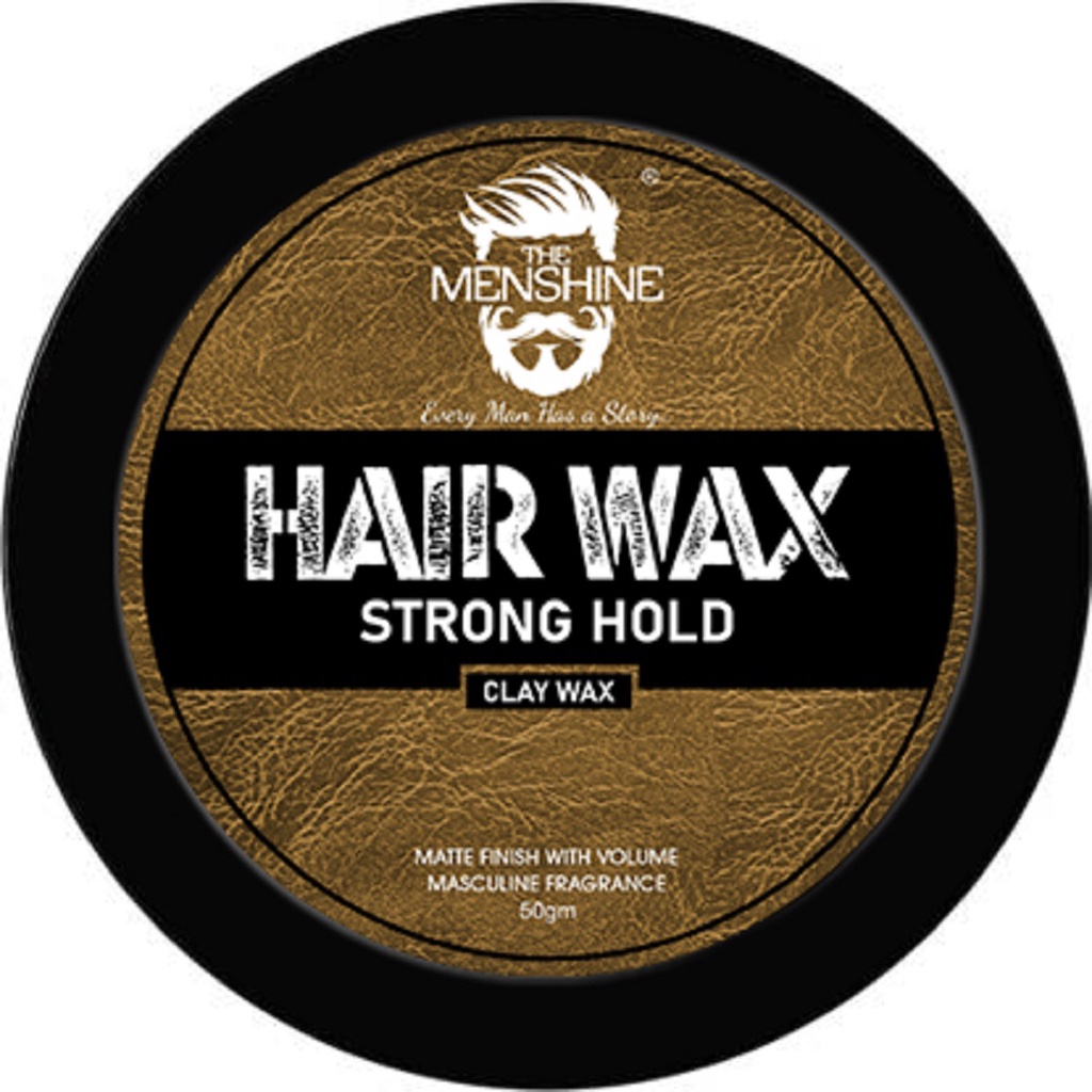 STRONG HOLD CLAY HAIR WAX(50GM) Shopee India
