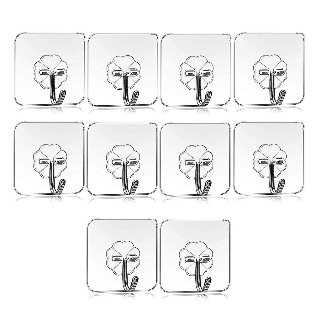 Hooks stickers Magic Hook from Multipurpose Wall Transparent Door Max 5 kg