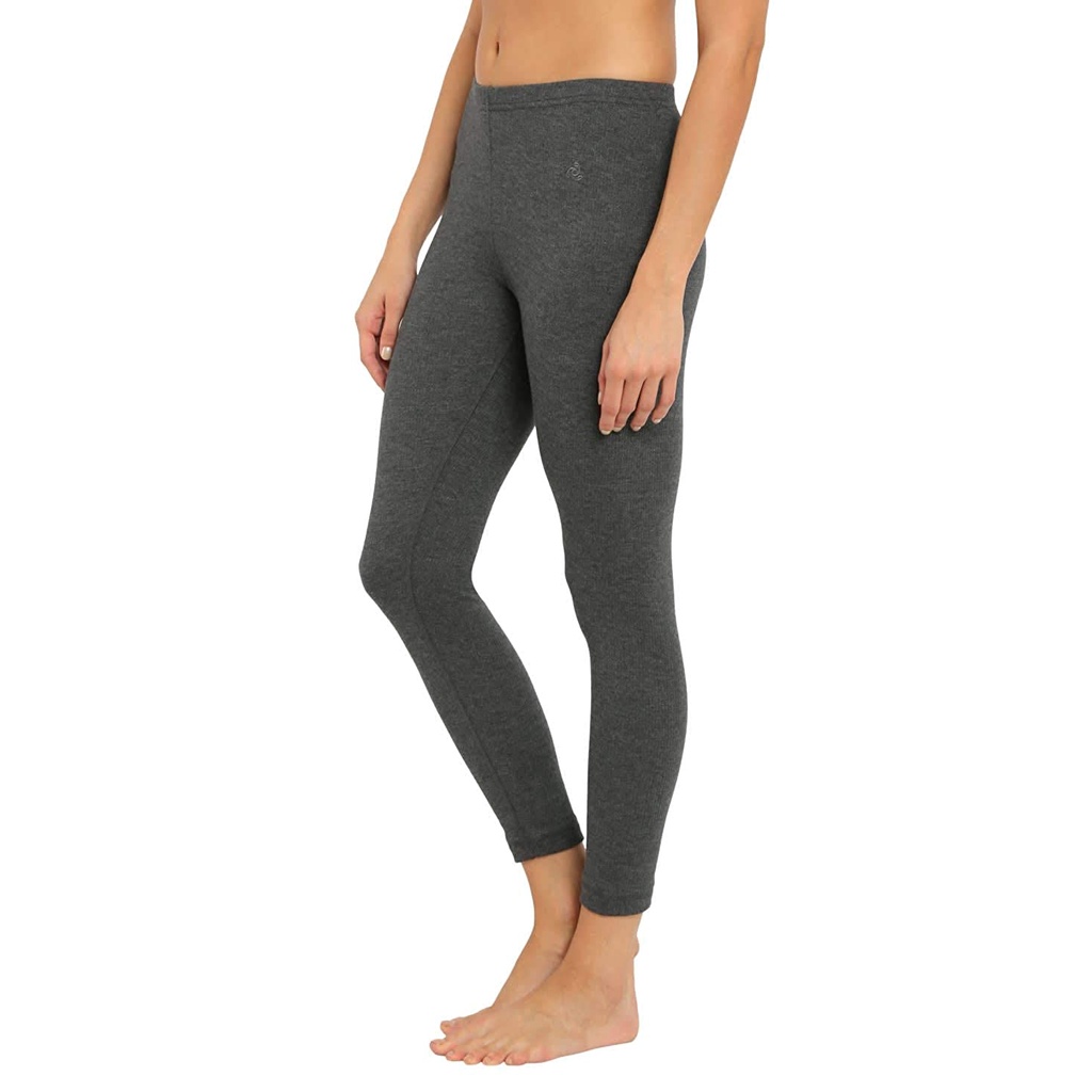 Jockey Women Thermal Pant Leggings Charcoal Shopee India 