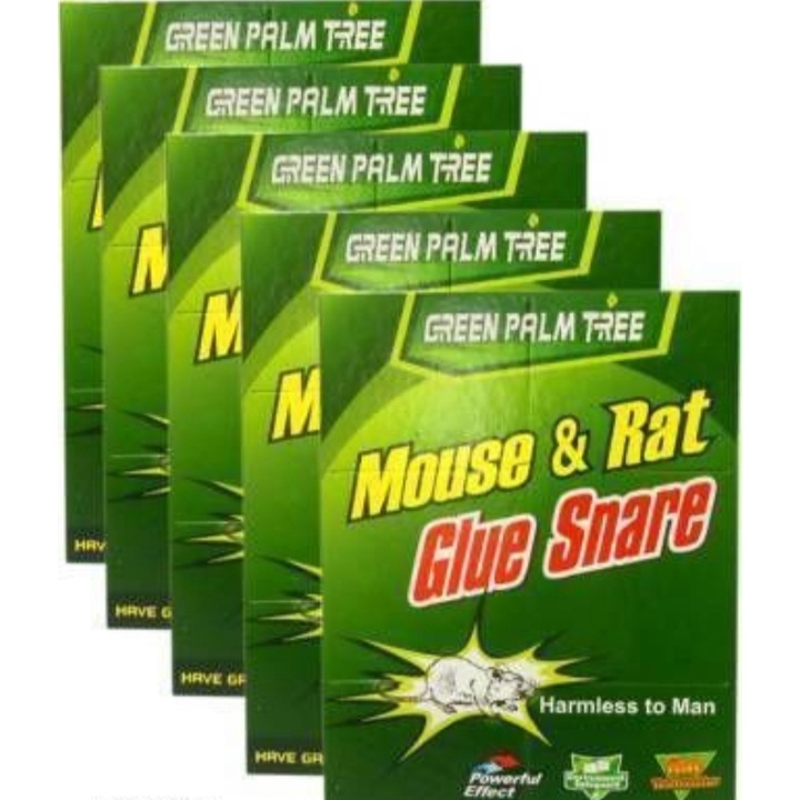 Set of 5 Mouse Insect Rodent Lizard Trap Rat Catcher Adhesive Sticky