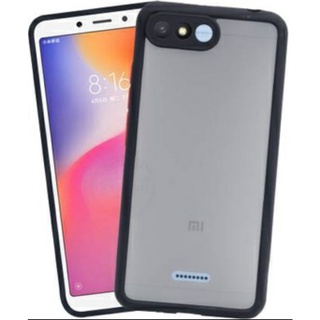 Mi Redmi 6a Smoke Frosted Back Cover With Camera Protection Ring Random Color Shopee India