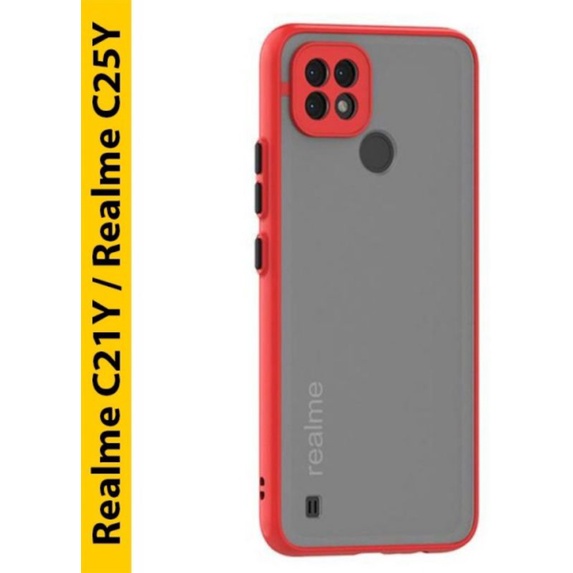 Custodia Per Realme C21Y/C25Y - TPU Morbido, Anti Scivolo, Colore Fucsia - Foto 5