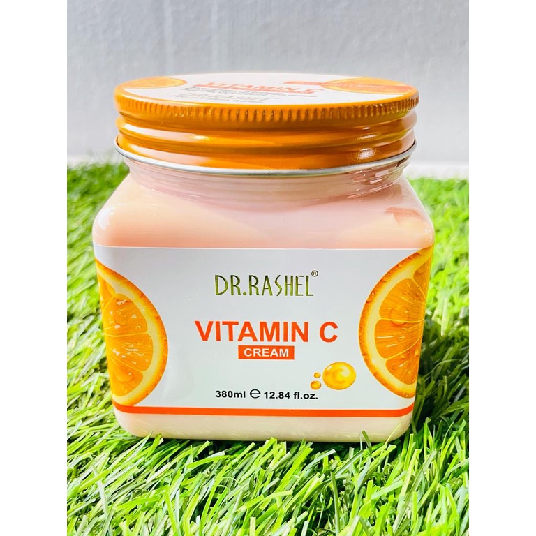 Dr.Rashel Vitamin C Skin Whitening Cream For Hyperpigmentation, Brown