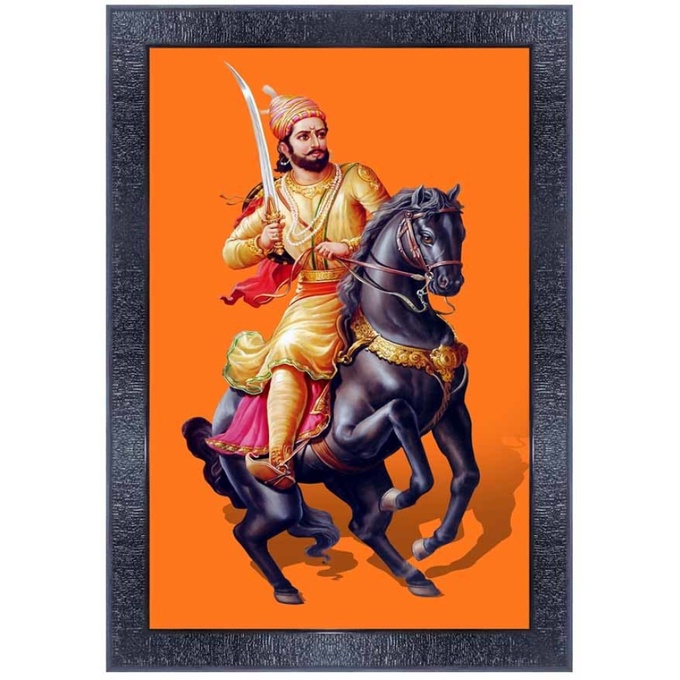 pnf Chattrapati Shivaji Maharaj Religious Frame | Shopee India