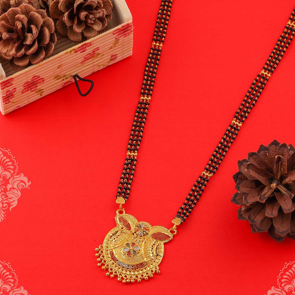 Brado Jewellery Gold Plated 30 inch and Dialy Wear Mangalsutra ...