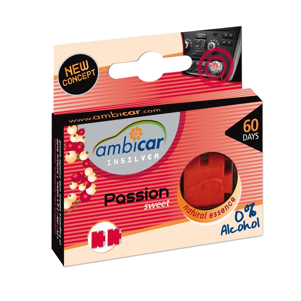 AMBICAR Passion (Intense and Oriental) Electric Car Air Freshener