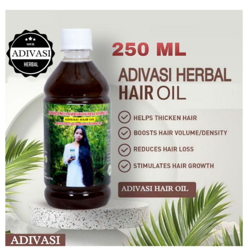 Adivasi kasturi herbal hair growth oil | Shopee India