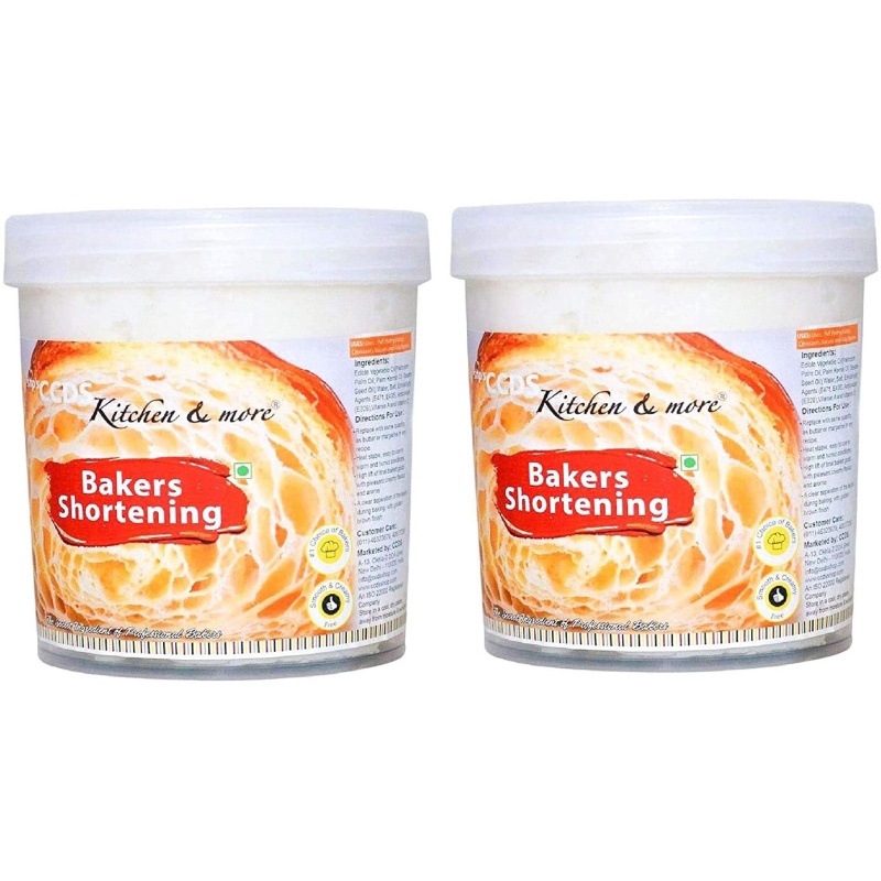 CCDS Bakers Shortening, 900 Grams Cooking Food Baking Topping Solid