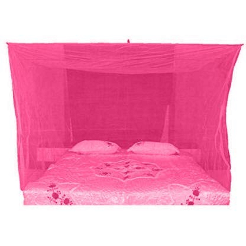 Sk Mosquito Net For king Size Bed ( 10 X 6.5 FT )(colour pink