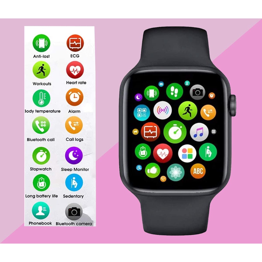 FitPro T55 Bluetooth Calling Touchscreen Smart Watch Bluetooth 1.44 HD