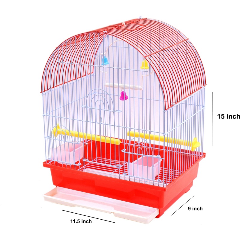 Ruluti 1pc Nid DOiseau DéLevage Box Herbe Sauvage Weave Canaries Finch Perruche Maisons 