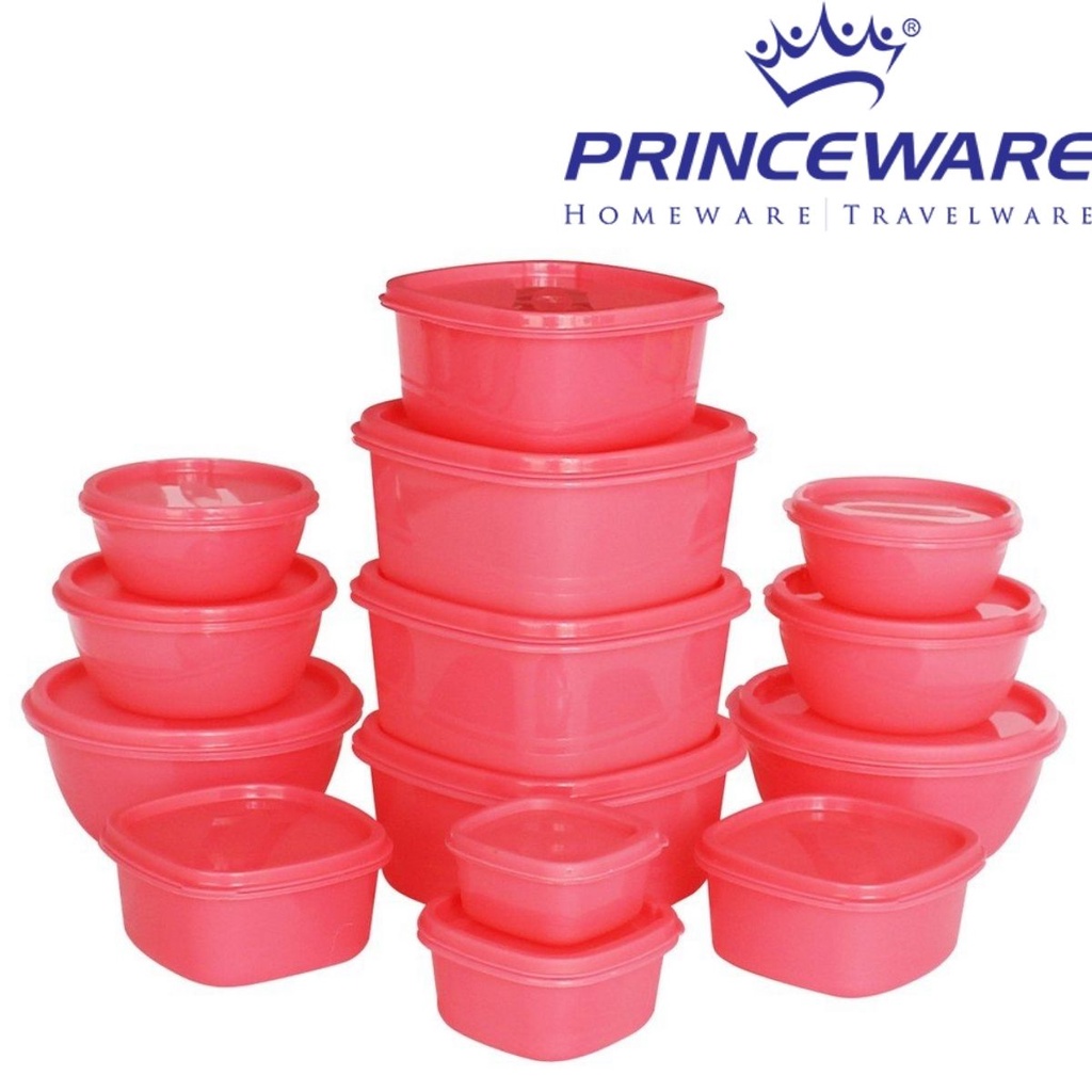 Plastic Container Set, 14 Pcs Shopee India