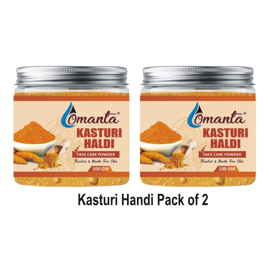 omanta-kasturi-haldi-face-pack-powder-2pc-each-100gm-shopee-india