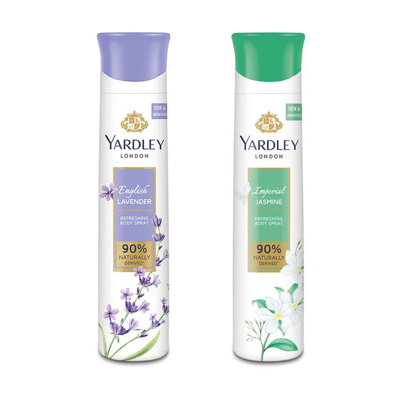 Yardley London English Lavender & Imperial Jasmine Refreshing Deodorant ...