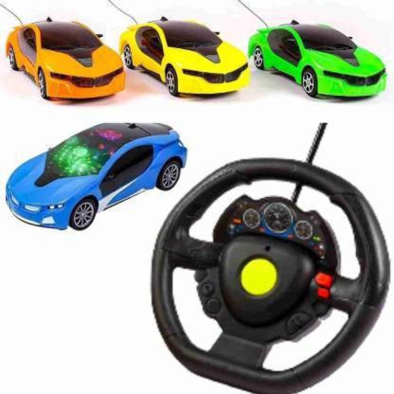 Reet car controlled by Steering Remote Fast Modern Car With 3D Light ...