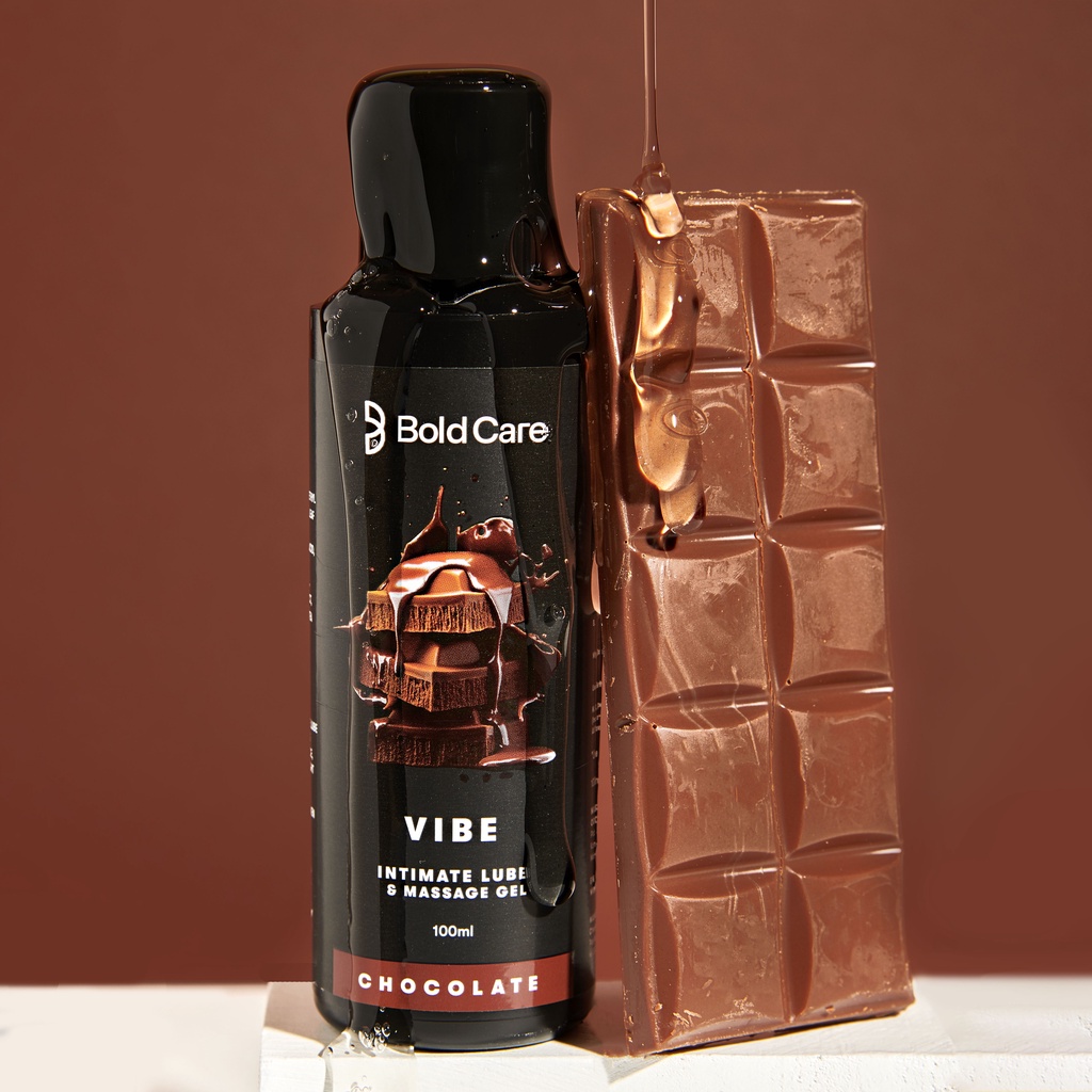 Bold Care Vibe: Intimate Lube & Massage Gel (Chocolate, 100 ml ...