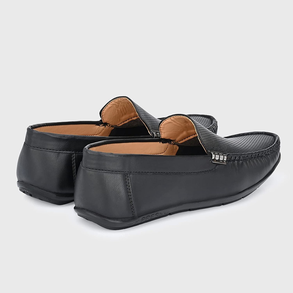 faux leather slip on