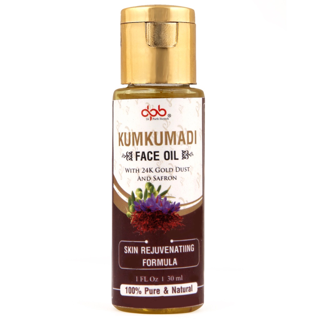 Dr. Parth Biotech Kumkumadi Face OIl With 24K Gold Dust And Safron 100