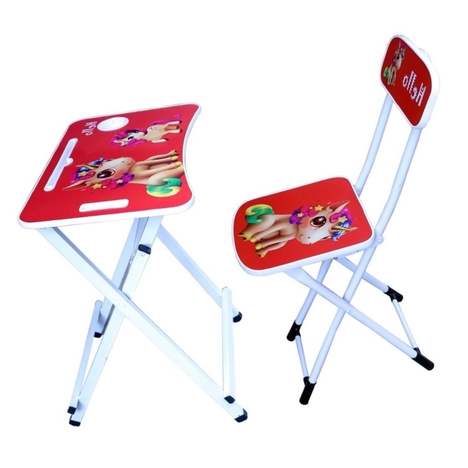 Toby Folding Baby desk /Kids activity Table with Chair Set/ Kids Study Desk (age 211) Shopee