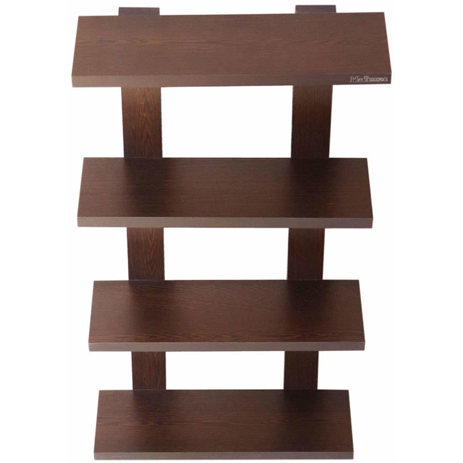 INDIAN DECOR SZY Wooden Ladder Shape 4 Tier Wall Rack Shelf Wooden Wall ...