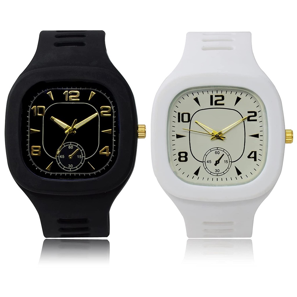 white watch men's fashion