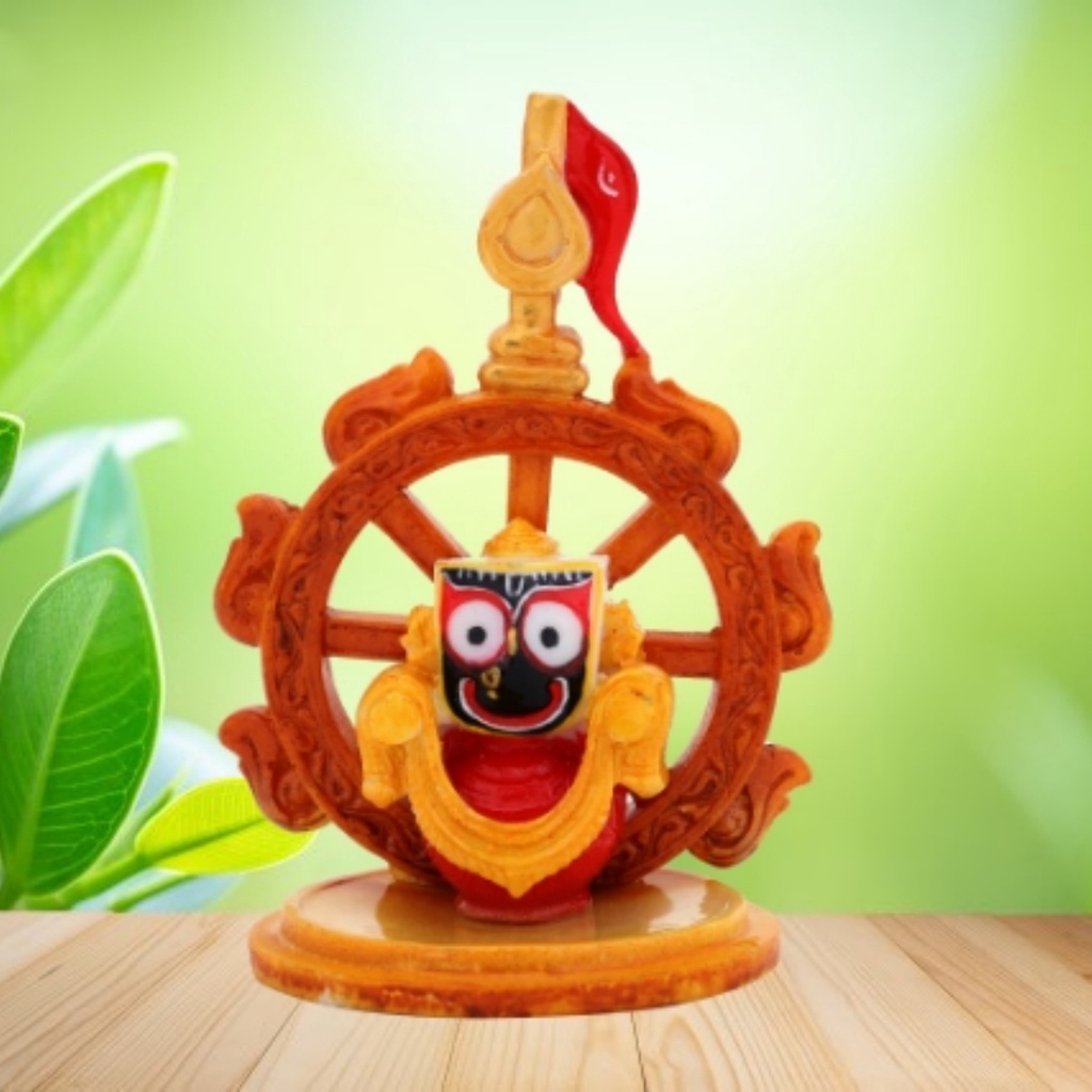 Beautiful handcrafted idol of Lord jagannath murti ( 6 inch x 4 inch ...