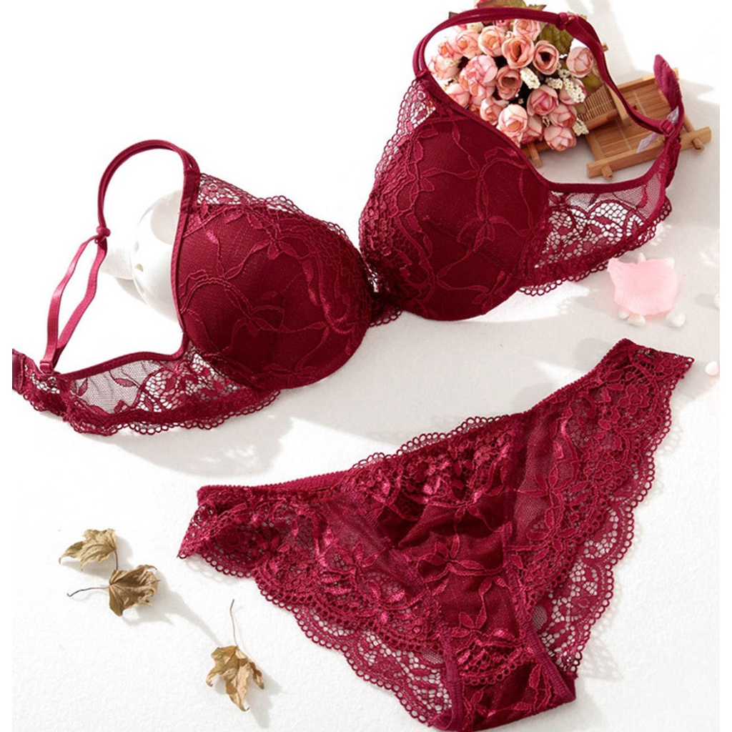 Push Up Bra And Panty Sets