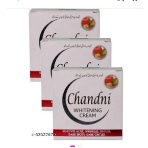 Chandni WHITENING CREAM PACK OF 3 (100 ml) | Shopee India