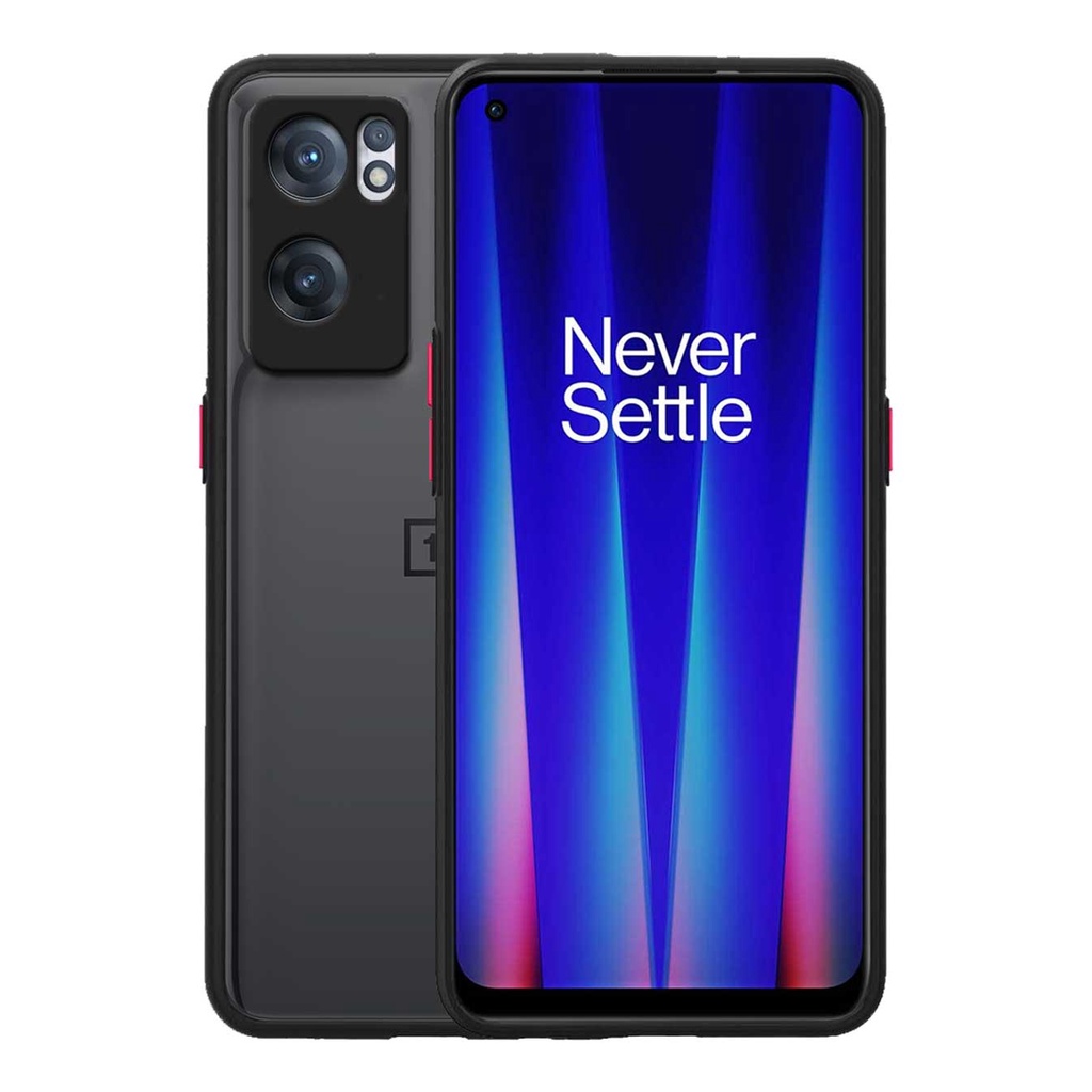 RRTBZ Smoke Back Cover for OnePlus Nord CE 2 5G / Nord CE2 Black