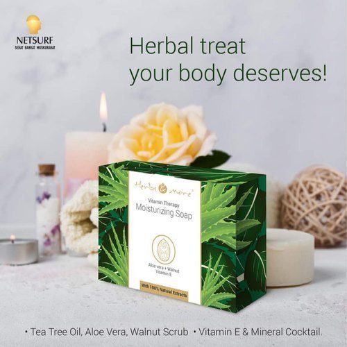 Netsurf Herbs And More Vitamin Therapy Moisturizing Soap Aloe Vera