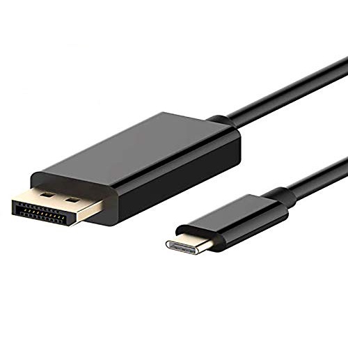 Thunderbolt 3 to DP Display Port Adapter Male to Male Gold-Plated Cord Benfei USB 3.1 USB Type C USB-C to DisplayPort 4K@60Hz UHD 6 Feet Cable