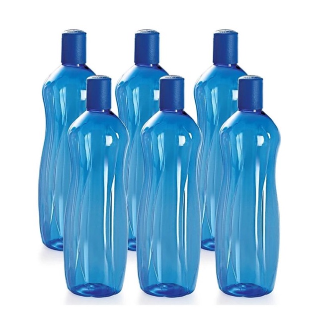 Milton Pacific 1000ml Pet Bottles 6 Pcs Set Multiple Colour Shopee India