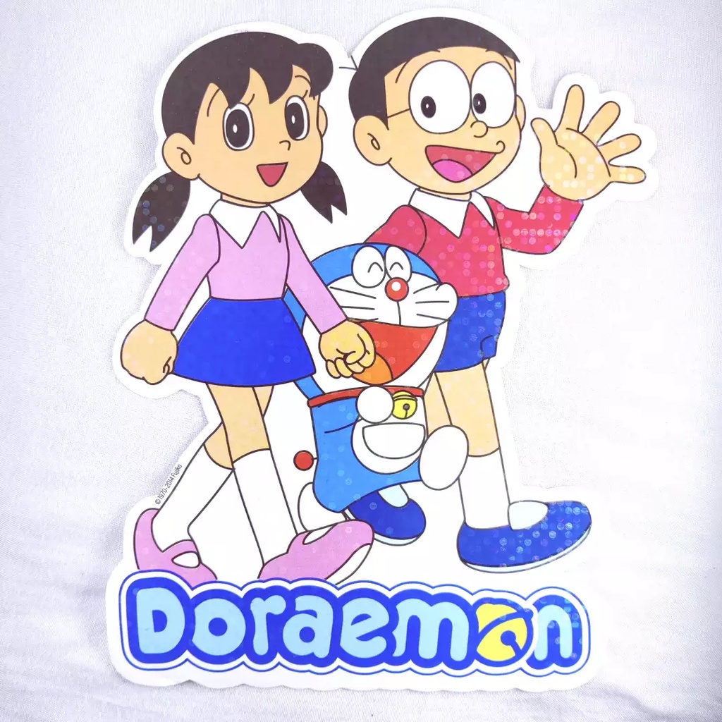 Doraemon with Nobita Sticker Shopee India