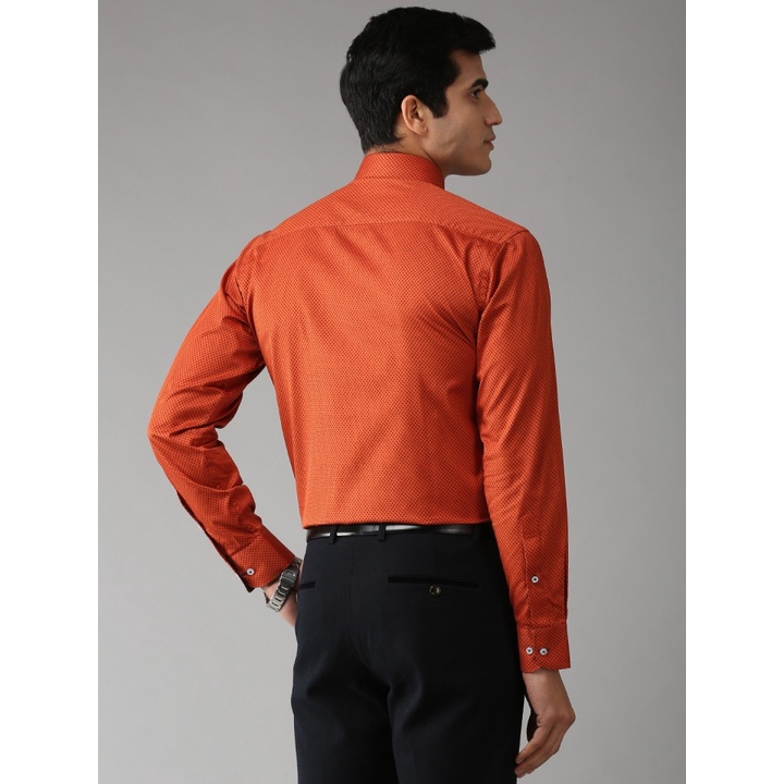 dark orange formal shirt