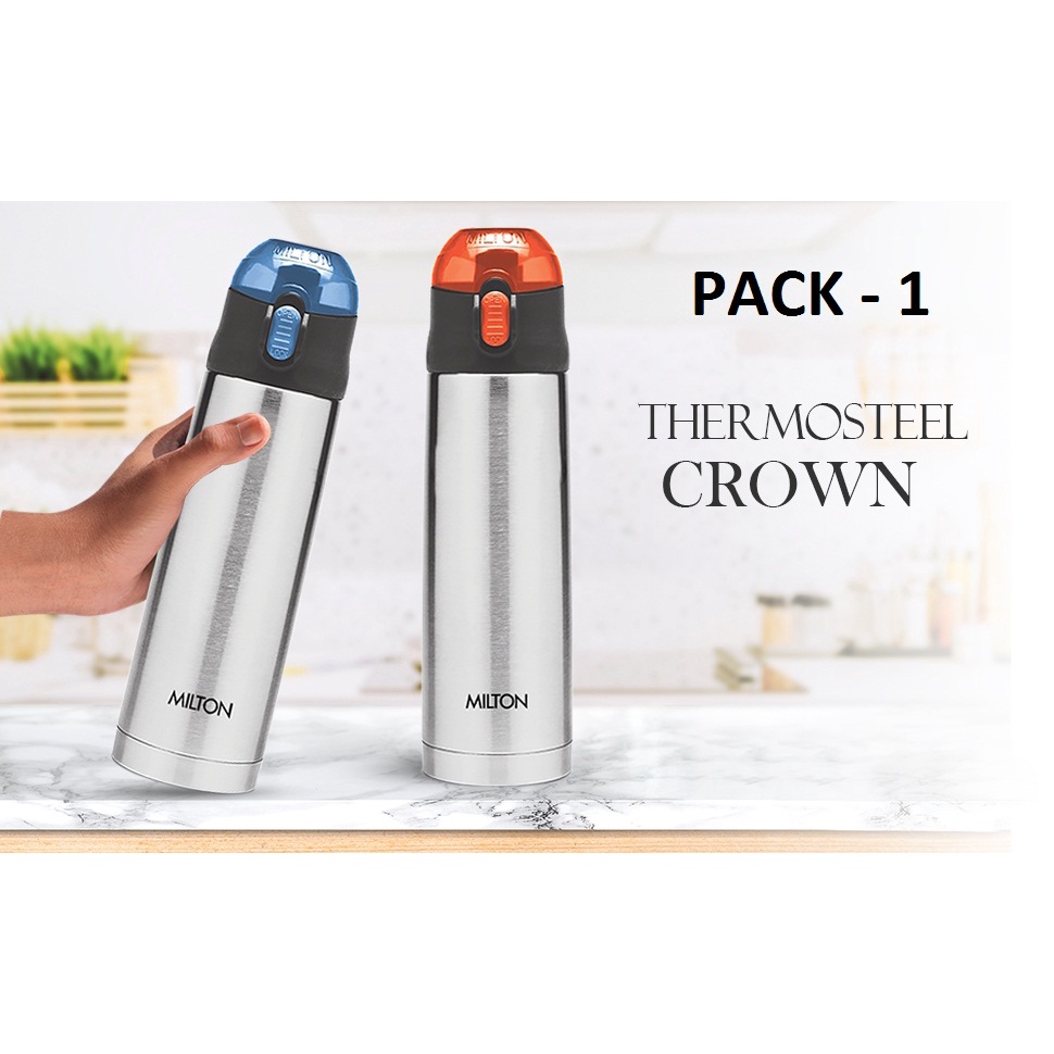 Milton Crown 900 750 Ml Bottle Pack Of 1 Multy Colour Steel Inside Copar Shopee India