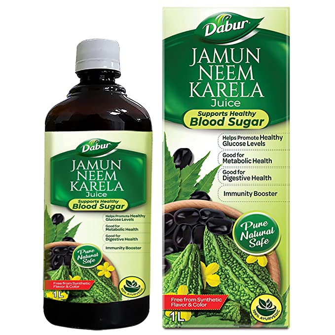 Dabur Jamun Neem Karela Juice (1LTR) Shopee India