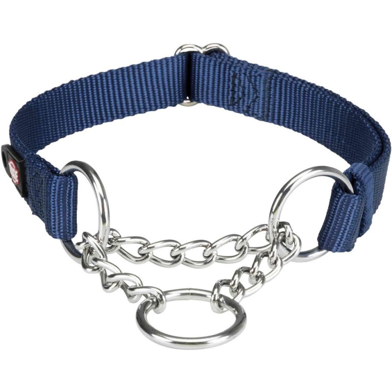 trixie Dog Choke Chain Collar (Small, Graphite) | Shopee India