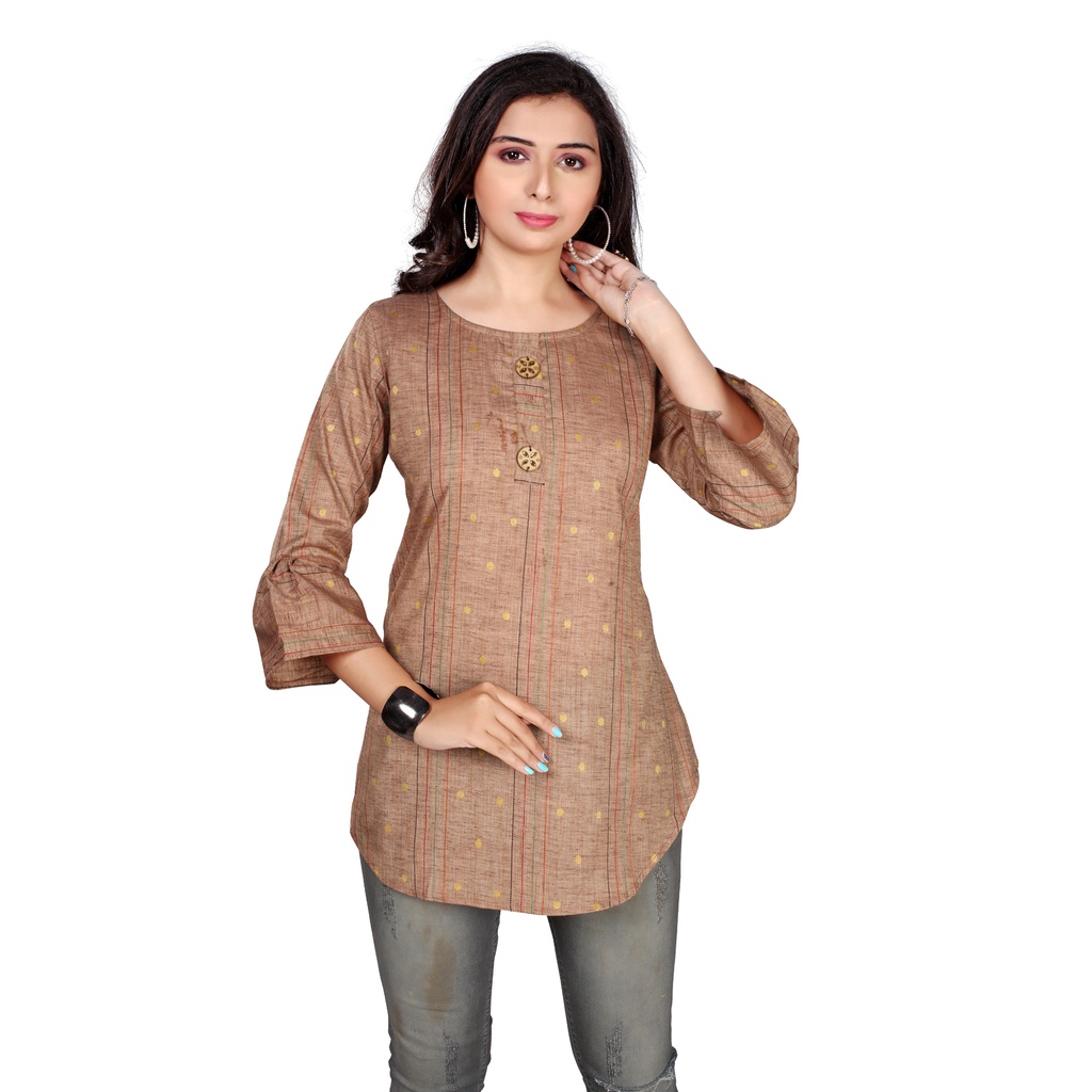 cotton kurti tops for jeans