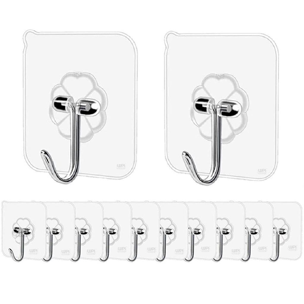 Hooks stickers Magic Hook from Multipurpose Wall Transparent Door Max 5 kg