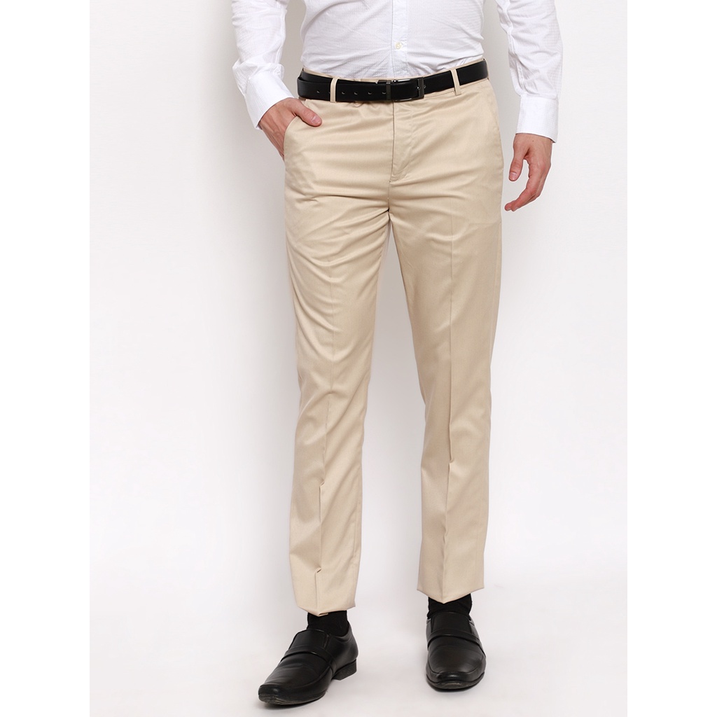 stretchable formal pants and shirt