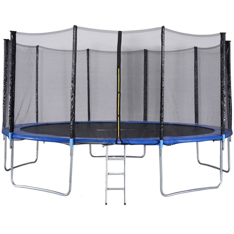 IRIS Fitness 6 Ft Trampoline with Enclosure (Multicolor) Shopee India