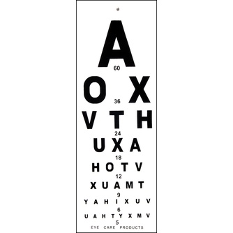 ECP Eye Testing Chart 