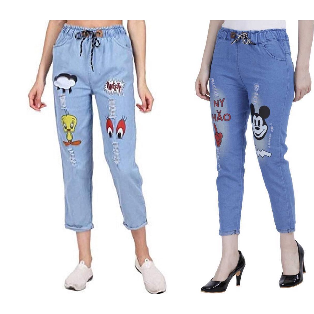 ladies jeans pant combo offer