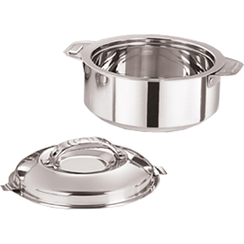 CTKTC6036 Kuber Industries Casserole/HotPot,chapati Box/chapati Container/hot case in Stainless Steel 1800 ML