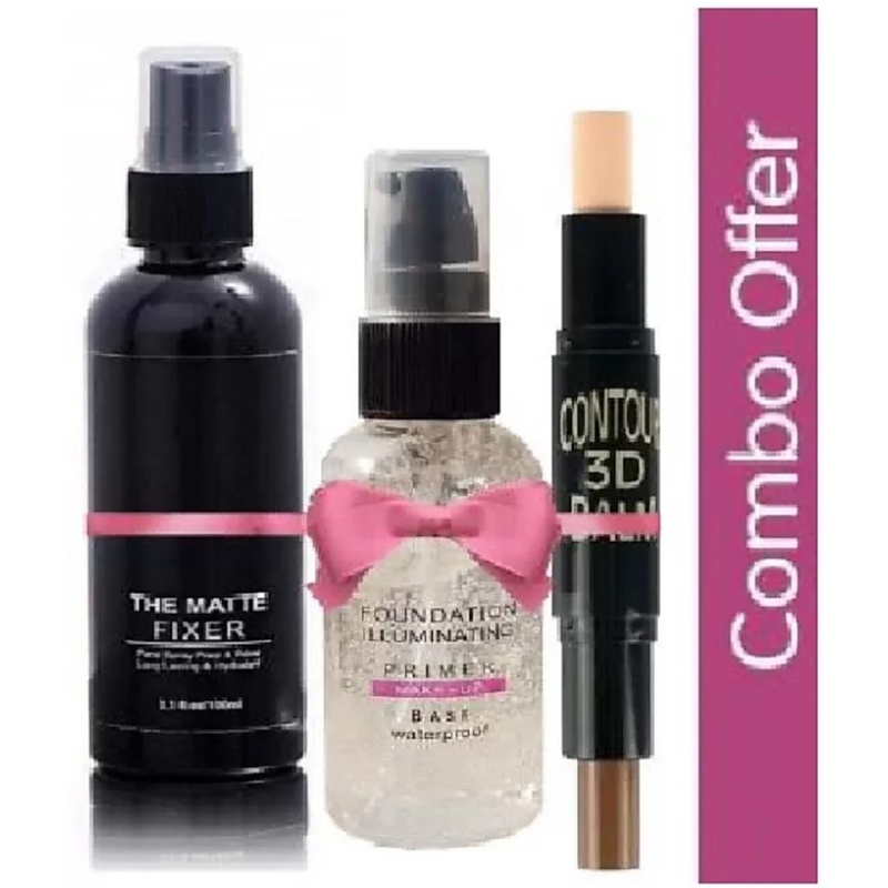 RVbasera MAKEUP BASE PRIMER WITH MAKEUP FIXER PRIMER WITH HIGHLIGHTER