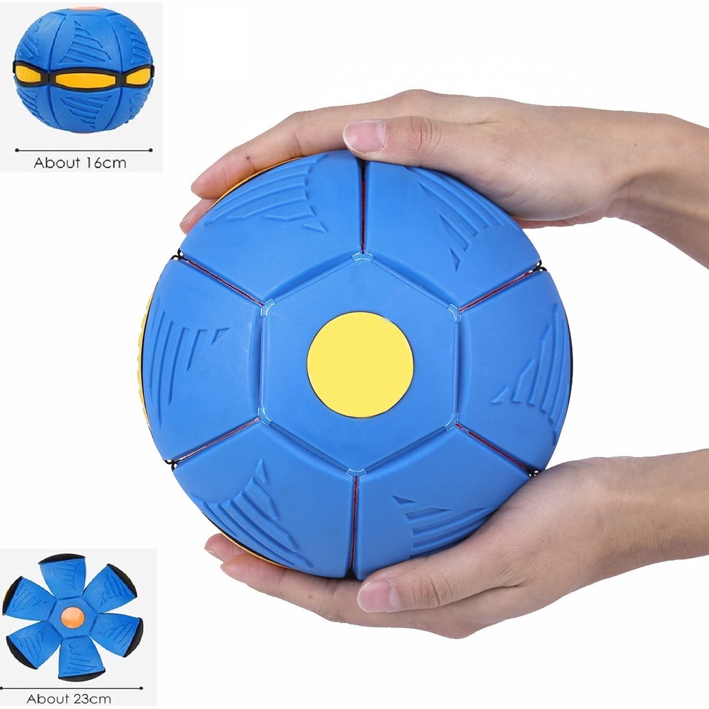 FENGLI Deformable Flying Saucer Ball Kids Outdoor Disc Ball Toy with 6 Lights Magic Deformation Light UFO Flying Saucer Ball for Decompression Parent-Child Interactive Toy Color : Purple 