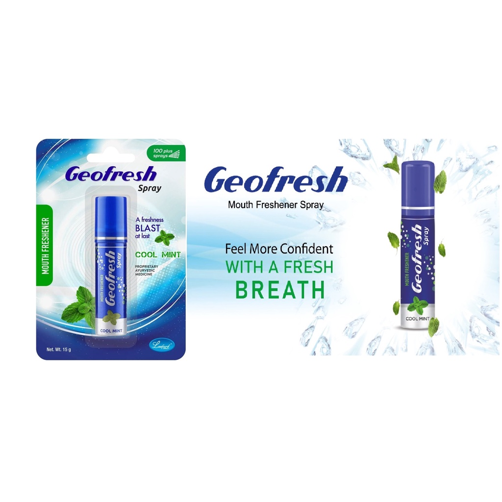 GEOFRESH COOL MINT MOUTH FRESHENER SPRAY Shopee India