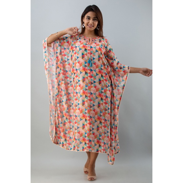 kaftan dress shopee