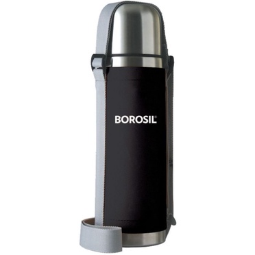 Borosil Hydra Thermo 1000 Ml Flask Black 1000 Ml Bottle Pack Of 1 Black Steel Shopee India